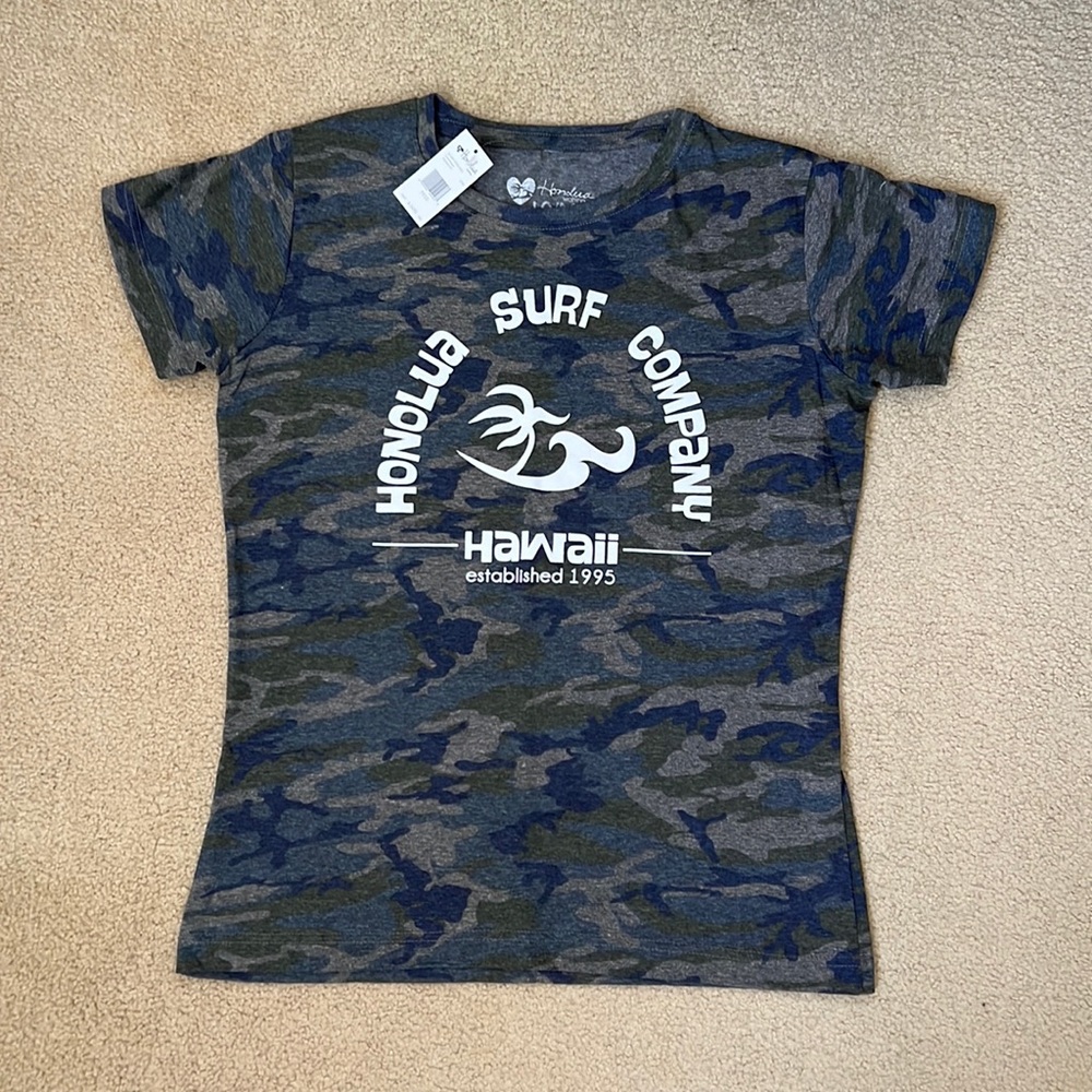Honolua Camouflage T-Shirt Medium